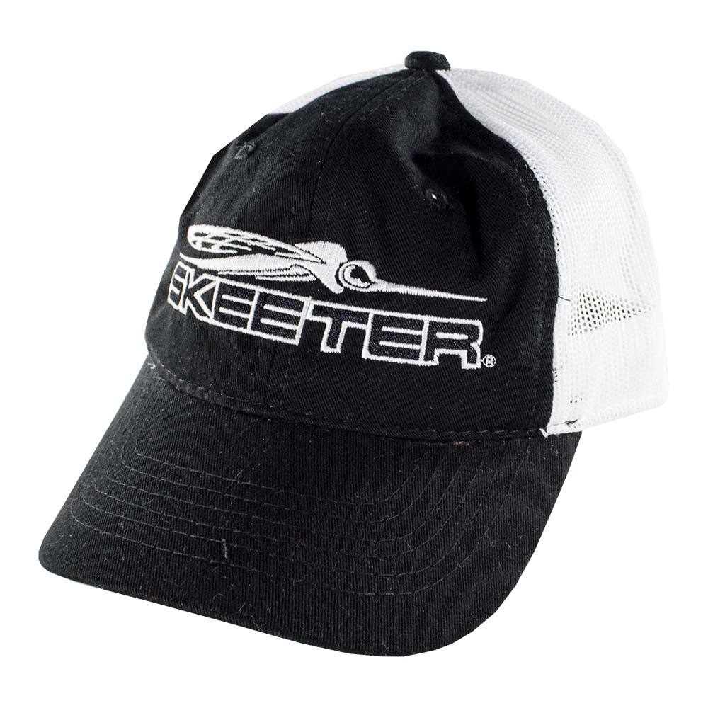 SKEETER YOUTH BLACK/WHITE MESH CAP