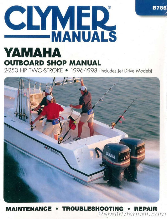 YAMAHA 2-250 HP1996-1998 SHOP MANUAL