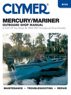 CLYMER MERCURY/MARINER 2.5-60 HP TWO-STROKE 1994-1997