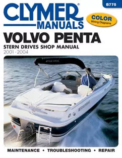 CLYMER VOLVO PENTA STERN DRIVE 2001-2004 SHOP MANUAL