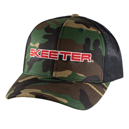 Skeeter Richardson Trucker Hat – Black/Camo