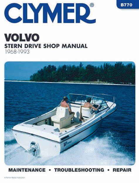 CLYMER VOLVO STERN DRIVE 1968-1993 SHOP MANUAL