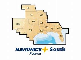 NAVIONICS+ REGIONAL SOUTH