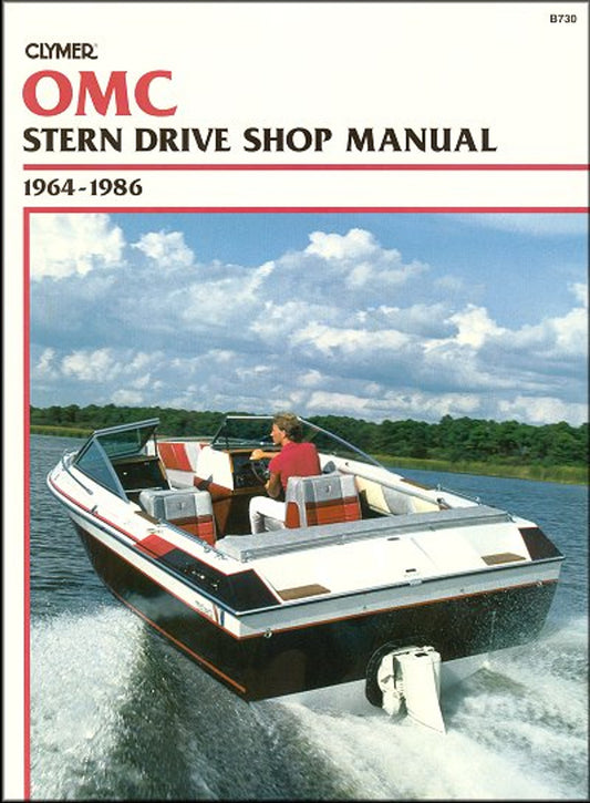 CLYMER OMC STERNDRIVE 1964-1986 SHOP MANUAL